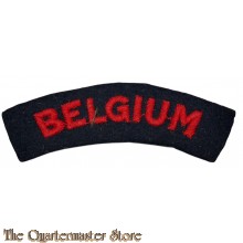Navy Shoulder title free forces of BELGIUM in Great Britain 