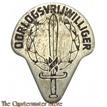 Metalen Insigne oorlogsvrijwilliger Kon. Marine / Mariniers 