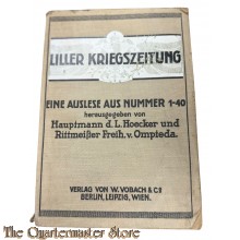 Book - Liller Kriegszeitung 1915 Eine Auslese aus Nummer 1-40 gebundene Ausgabe