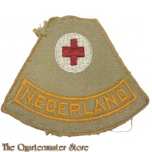 Mouw embleem Nederland rode kruis (Sleeve badge Red Cross)