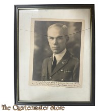 Framed photo Major, judge advocate General , US Army 1940s