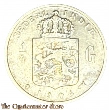 Coin - Nederlands Indië 1/4 Gulden 1906