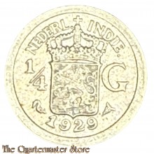 Coin - Nederlands Indië 1/4 Gulden 1929