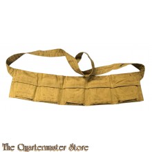 WW1 “model” of cloth 5 pocket bandoleer 
