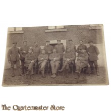(Feld)postkarte 1914 13 Soldaten teils stehend