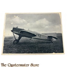 Junckers Fotokarte no 25 - Offenes Ganzmetall-Flugzeug Junkers-A 20