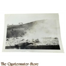 Photo WW2 US Troops training  (WW2 Foto US troepen tijdens training) 