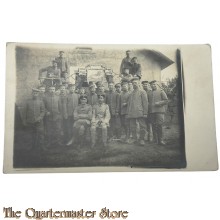 Photo 1915 Gruppe Deutsche Soldaten 