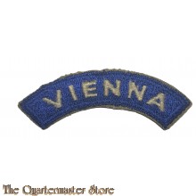 Shoulder title Vienna US Army Austrian Occupation 1945