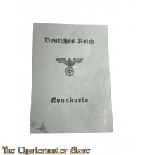 Kennkarte Deutsches Reich  A 04390