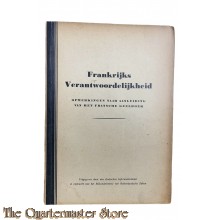 Brochure - Frankrijks verantwoordelijkheid, opmerkingen naar aanleiding van het fransche geelboek 