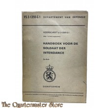 Voorschrift no 2-1350-G-1 Handboek voor de soldaat der Intendance 