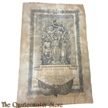 French death certificate private HQ 311th Field Artillery 