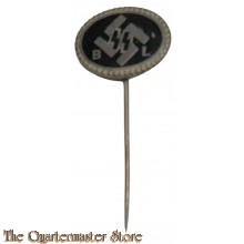 SS mannelijk Begunstigd Lid Aufschlagnadel/revers speld (Dutch SS sponsoring male members lapel pin)