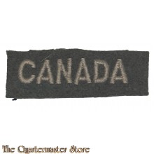 Shoulder title Canada WW2