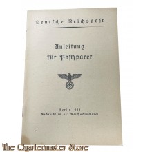 1939 Anleitung fur Postsparer Deutsche Reichspost
