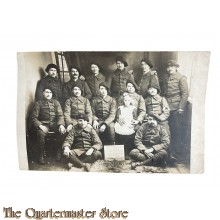 Postcard France 1920 Groupe Chasseurs Alpines 2 Cie