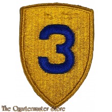 Mouwembleem 3rd Cavalry Division  (Sleeve badge 3rd Cavalry Division) 