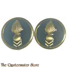 France -  collar badges Groupe de Spécialités Etat Major
