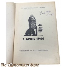 Book - Het Vrij Nederlandsch liedboek. 1 april 1944