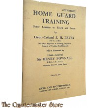 Pamphlet Home Guard Training WW2