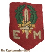 Mouwembleem  C- (1e) Divisie "7 December" (vilt)