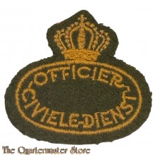 Badge Officier Civiele dienst 