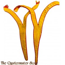 Set Korporaal rang Artillerie pre 1940 (Corporal Artillery rank pre 1940) "Bananenschil"