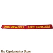Set Straatnamen Garde Grenadiers (uncut)