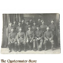 Studiophoto 1914 Gruppe Deutsche Soldaten
