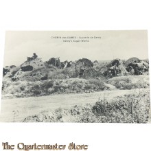 France - Postcard 1918 CHEMIN des DAMES - Sucrerie de Cerny