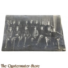 (Feld) Postkarte 1917 Gruppe Deutsche Soldaten 