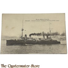 France - Postcard 1920 Marine Militaire Française. DESAIX. - Croiseur-cuirassé. (Campagne d'Extrême-Orient 1920)