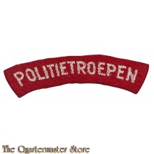 Straatnaam Politietroepen