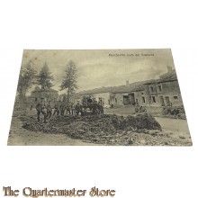 (Feld) Postkarte 1915 Marcheville nach der Schlacht