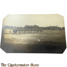 Photo US Army WW1 Soldiers marching