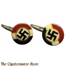 Patriottisches Manschettenknöpfe WK2 (WW2 patriotic cufflinks)