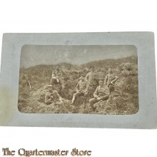 Postkarte/ Photo 1916 Deutsche Soldaten an der Front  