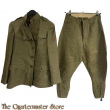 Tunic M1917 wool with pants Infantry B Co (Tuniek met broek US M1917 winter Infanterie B companie)