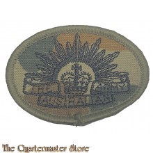 Australian army “bisquit” badge on camo 