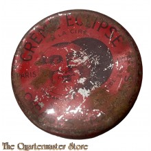 France - WW1 tin crème ECLIPSE (Shoe Polish)