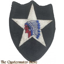 Mouwembleem 2nd Infantry Division (Sleeve patch 2nd Infantry Division)