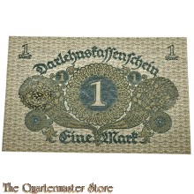 Darlehnkassenschein  Eine Mark 1920