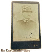 France - WW1 CDV Officer with kepie