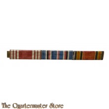3 piece WW2 US Army ribbon bar Wulf Brown (plastic covered)