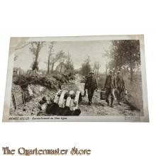 France - Postcard 1917 ARMEE BELGE- Ravitaillement en 2 eme ligne