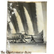 Press photo USAF F-104 Starfighters