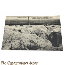 France - Postcard 1918 CHEMIN des DAMES Le Plateau de Californie et la vue vers Reims