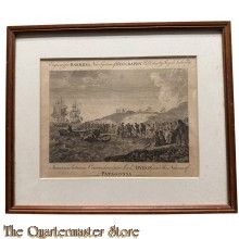 Framed Litho for Bankes's New System of Geography Patagonia