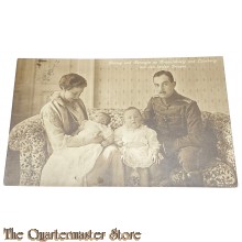 (Feld)postkarte 1915 Herzog und Hertzogin zu Braunschweig und Lüneburg mit den beiden Prinsen